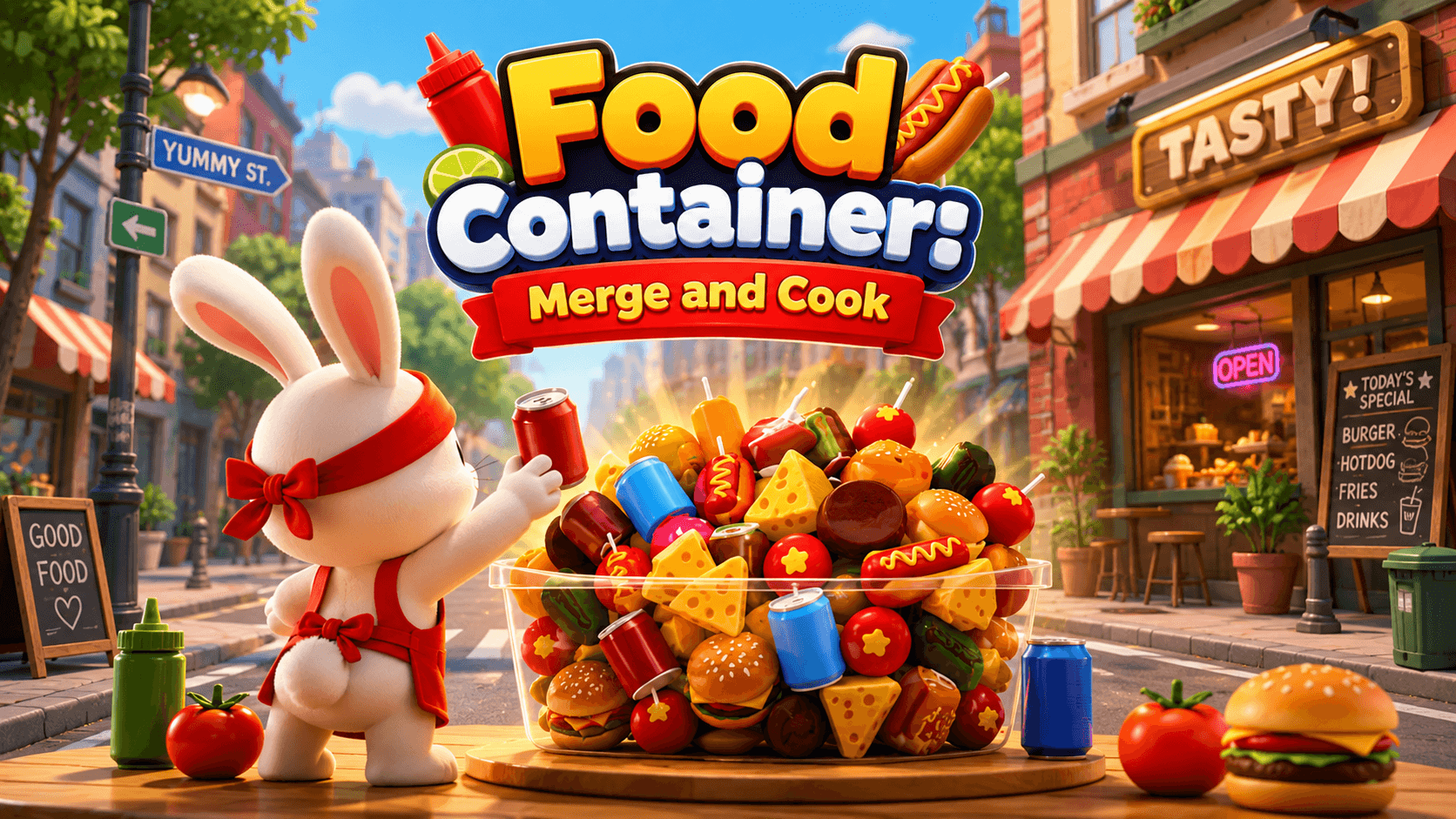 Food Container: Merge & Cook hero
