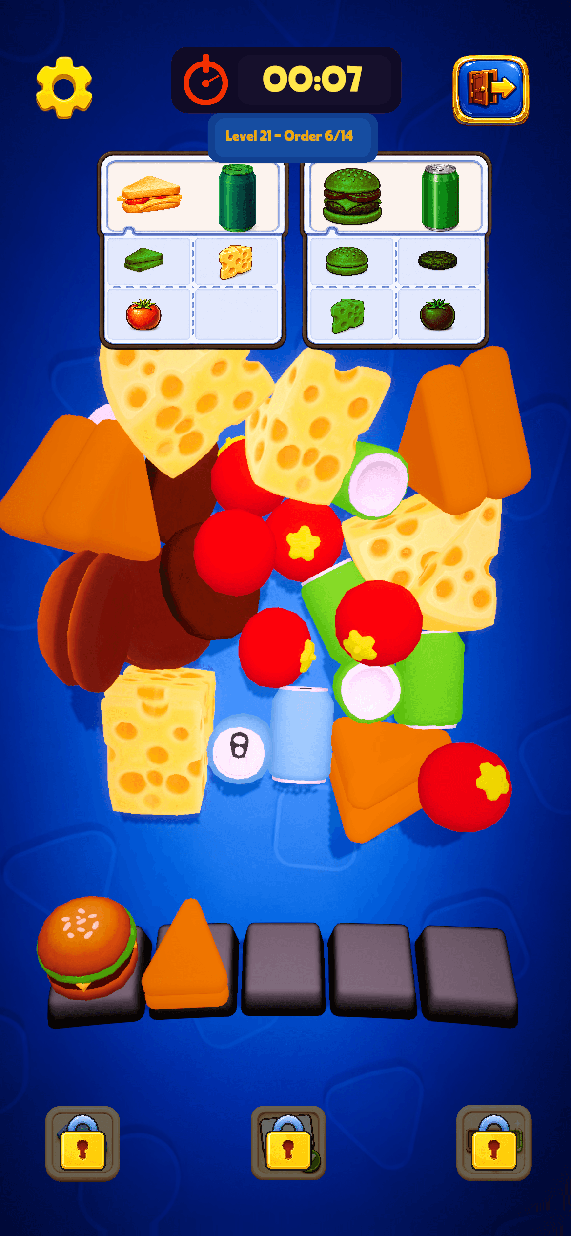 Food Container: Merge & Cook screenshot