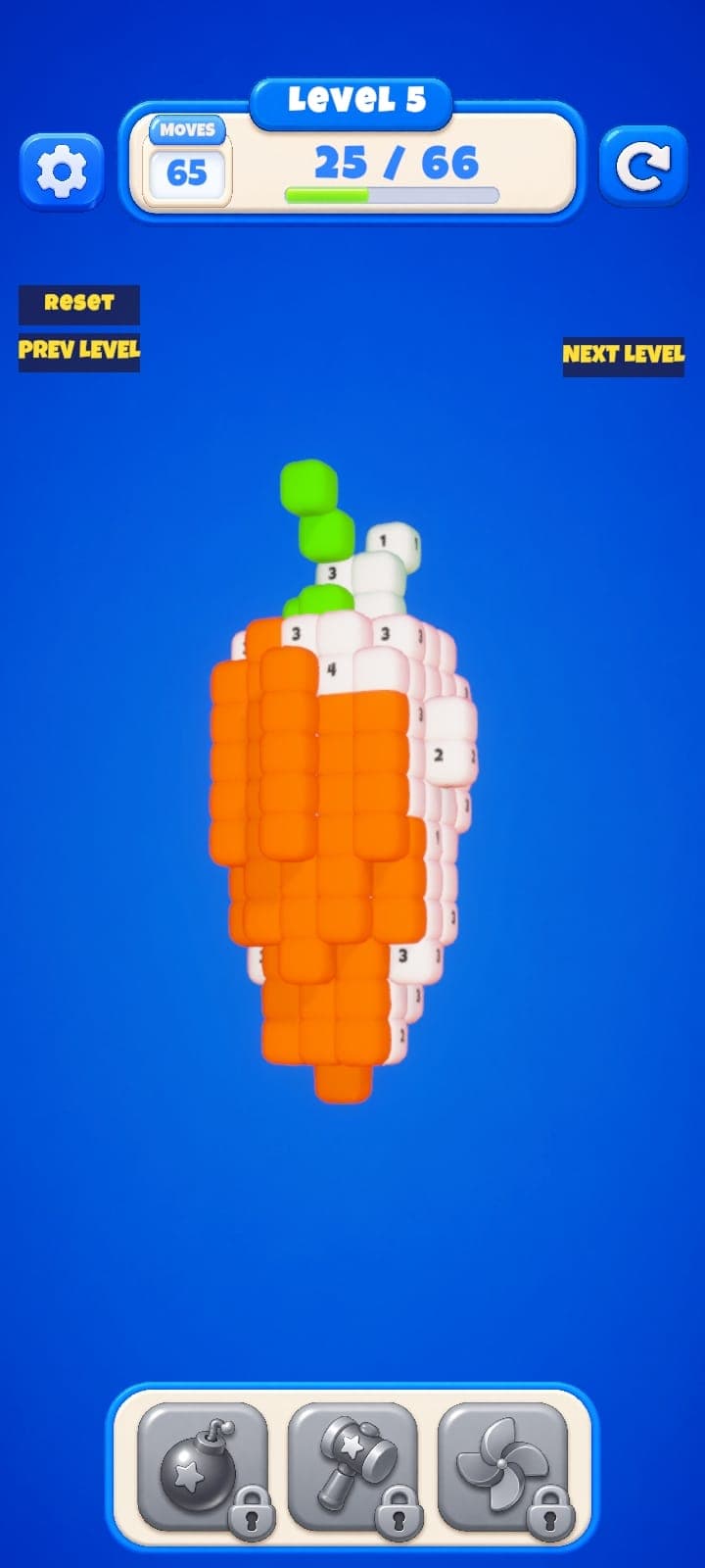Pixadoku screenshot