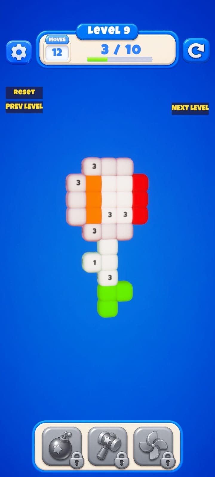 Pixadoku screenshot